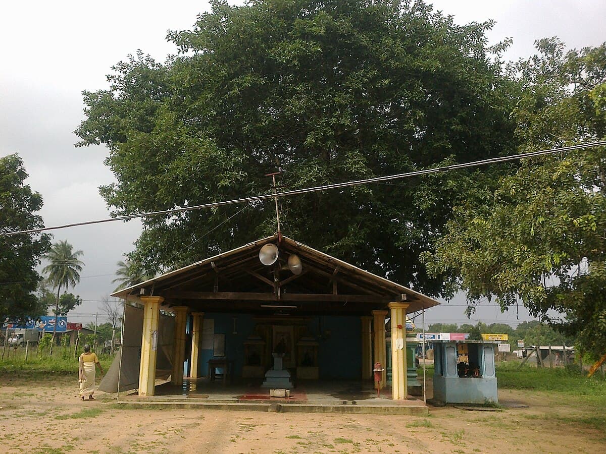 Hindu temple (Kovil) in Kilinochchi